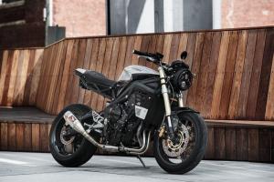 2018 Triumph Street Triple 675 by Redeemed Cycles
