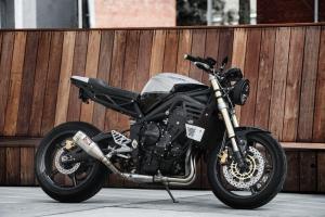 2018 Triumph Street Triple 675 by Redeemed Cycles