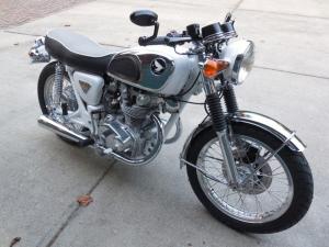 1972 Honda CB450 Sanitary White by Chattahoochee Skunkworks