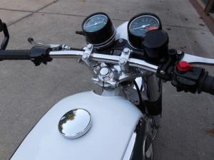 1972 Honda CB450 Sanitary White by Chattahoochee Skunkworks