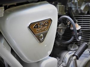 1972 Honda CB450 Sanitary White by Chattahoochee Skunkworks