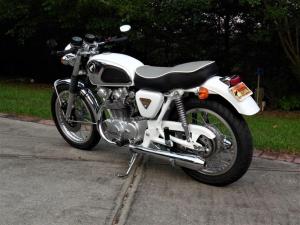 1972 Honda CB450 Sanitary White by Chattahoochee Skunkworks