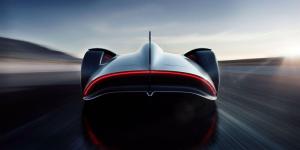 2018 Mercedes-Benz Vision EQ Silver Arrow