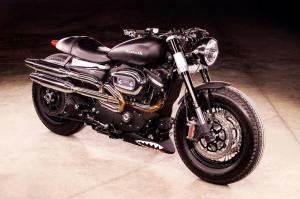Первый кастом мотоцикл Harley-Davidson от Людовика Лазарета