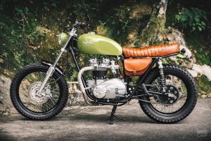 1977 Triumph Bonneville T140 RV by Angry Lane