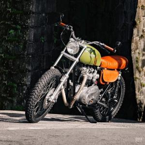 1977 Triumph Bonneville T140 RV by Angry Lane