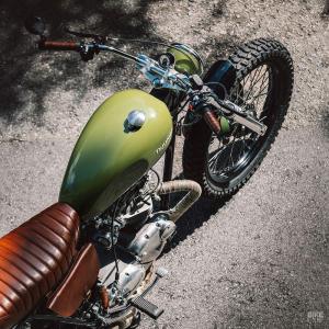 1977 Triumph Bonneville T140 RV by Angry Lane