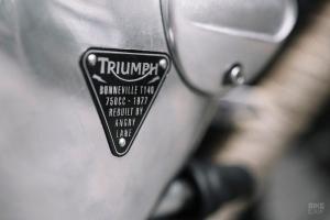 1977 Triumph Bonneville T140 RV by Angry Lane