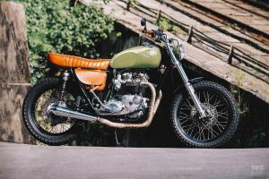 1977 Triumph Bonneville T140 RV by Angry Lane