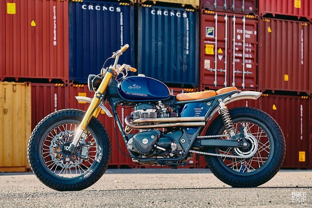 Egerie Motorcycle: трекер Kawasaki W650
