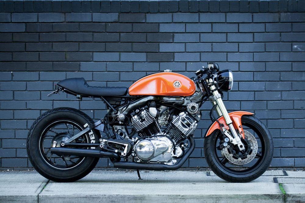 Питер Дин: кафе рейсер Yamaha XV1100