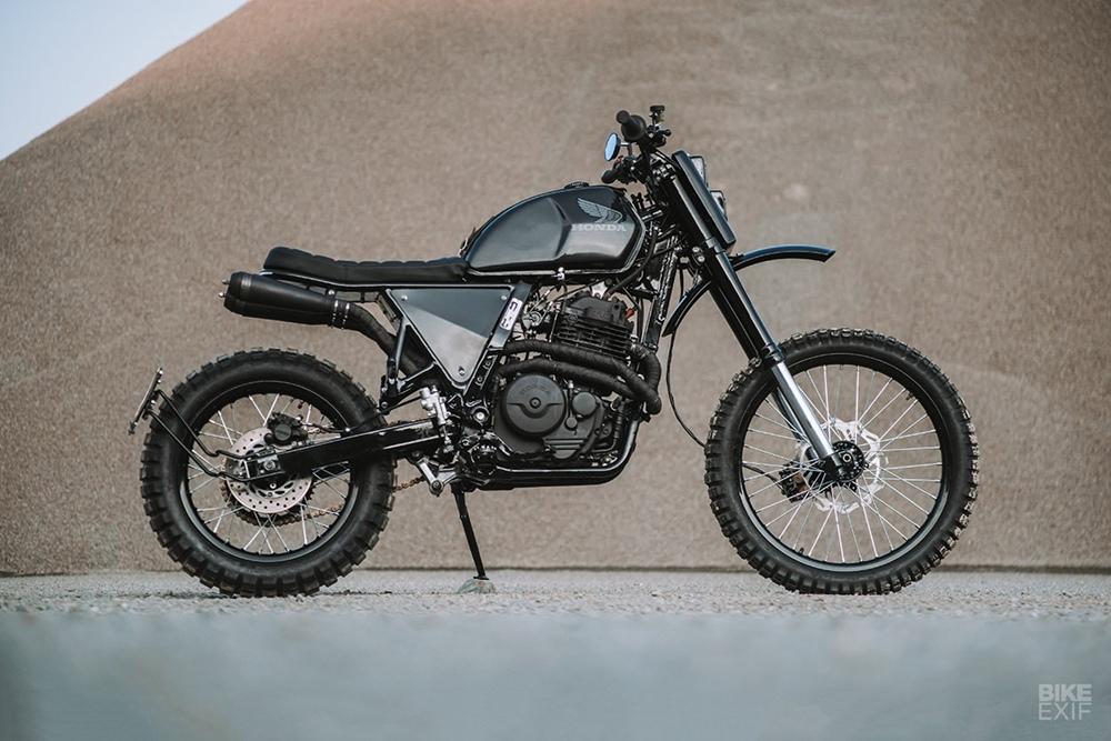 Asphalt & Gravel: скрэмблер Honda NX650 Dominator