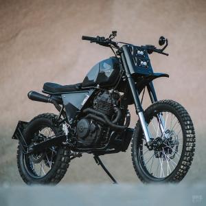 2018 Honda NX650 Dominator by Asphalt & Gravel