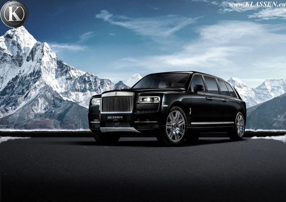 Rolls-Royce Cullinan превратили в 6,4-метровый бронированный лимузин