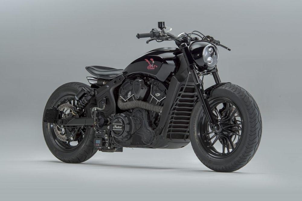 MotoShed: кастом Indian Scout Sixty Roadrunner