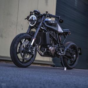 2018 Husqvarna Vitpilen 701 by Ironwood Custom Motorcycles