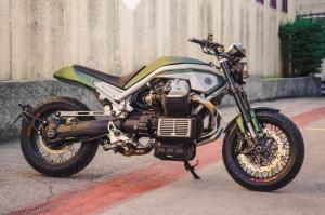 2018 Moto Guzzi Griso Viridium by Officine Rossopuro