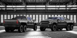 2018 Chevrolet Silverado Trail Boss Goliath 6x6 by Hennessey
