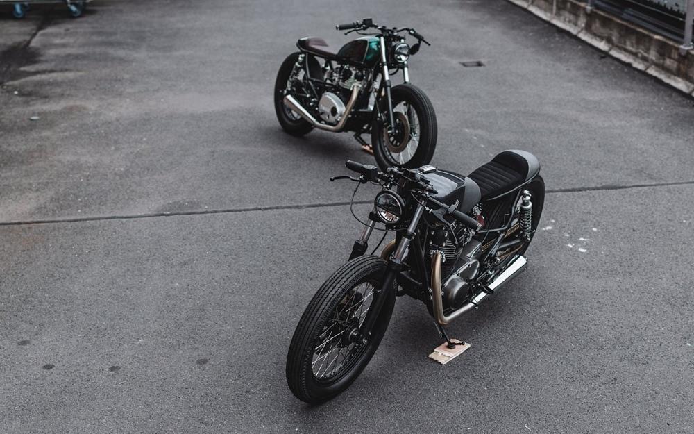 Hookie Co.: кафе рейсеры Yamaha XS650