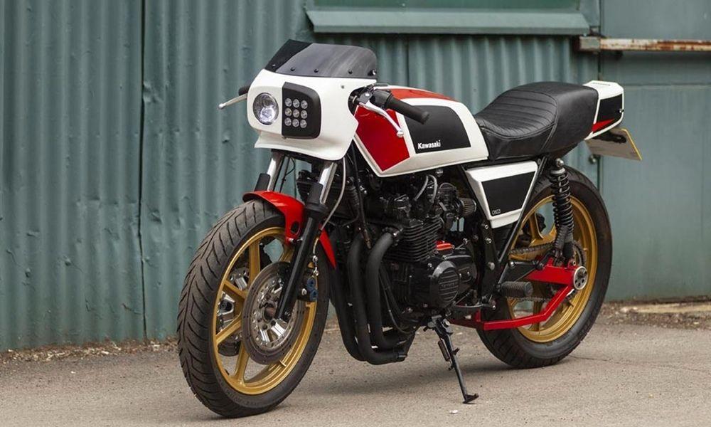 Oil, Sweat & Gears: Кастом Kawasaki GPz550