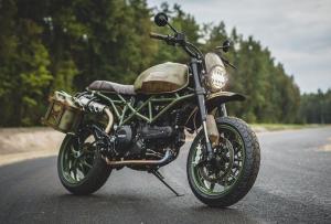 2018 Ducati Hypermotard 796 Hyperscrambler by Kalapea Garage
