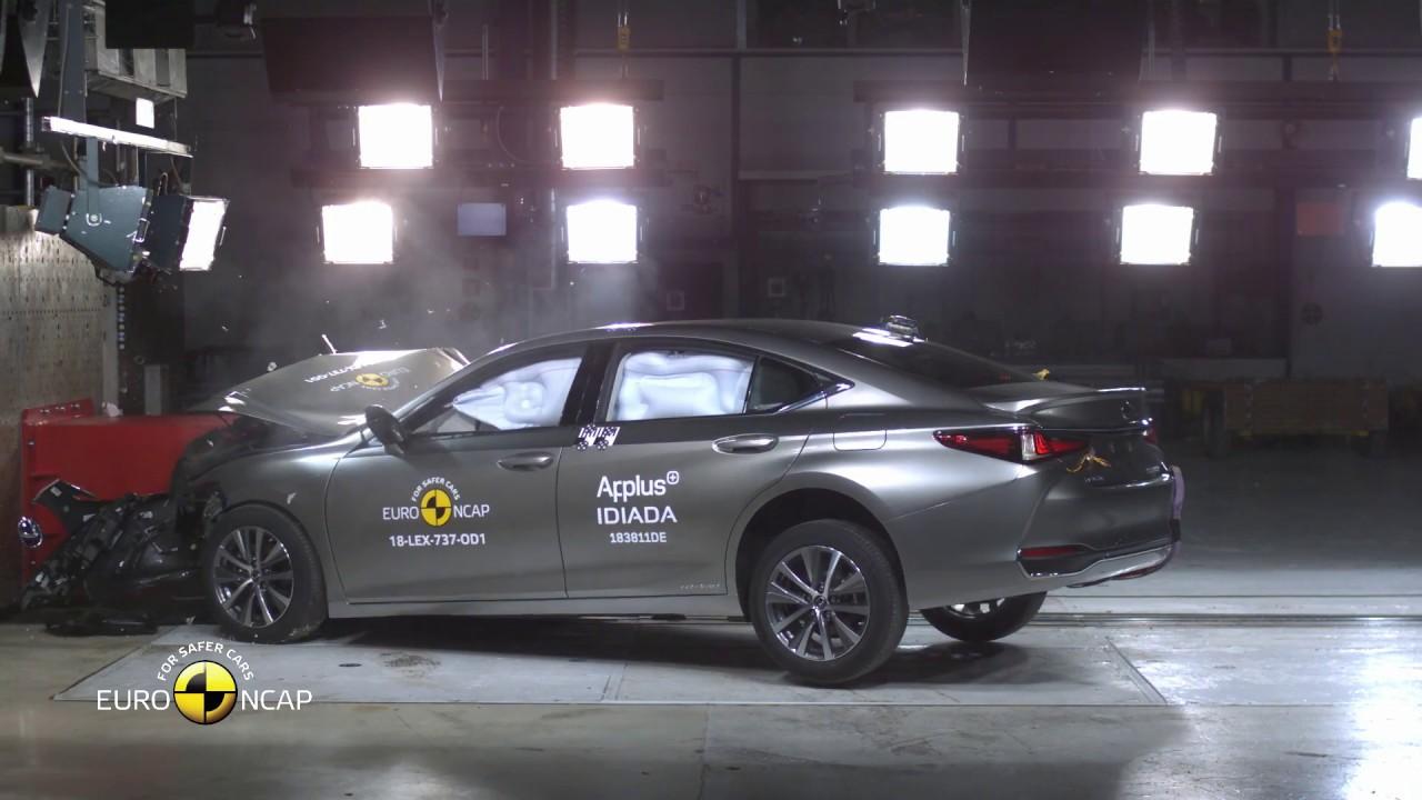 Euro NCAP провели краш-тесты седана Lexus ES нового поколения