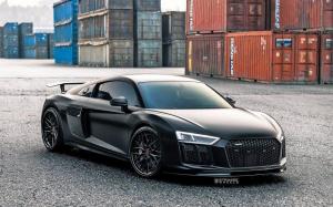 Audi R8 V10 Plus с новым обвесом и колесными дисками от Strasse Wheels