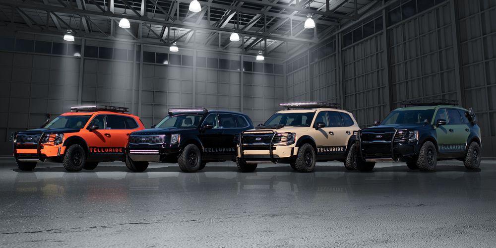 Восьмиместный кроссовер Kia подготовили для экстремального бездорожья