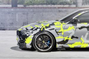 2018 BMW M4 Coupe on Strasse Wheels (SV1 Deep Concave FS)
