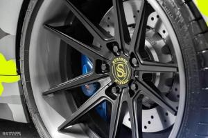 2018 BMW M4 Coupe on Strasse Wheels (SV1 Deep Concave FS)