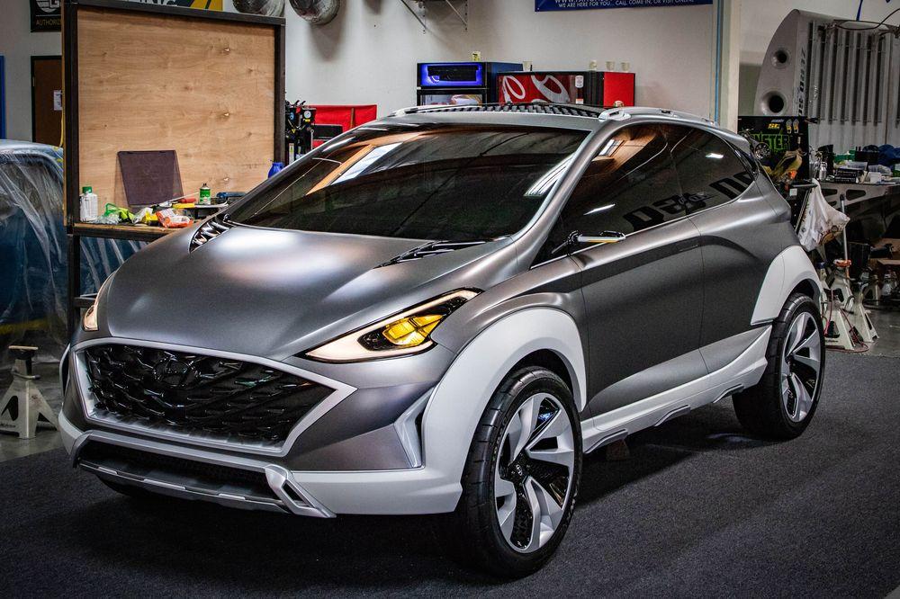 Кроссовер Hyundai Saga EV: 300 миллиметров дорожного просвета и электропривод