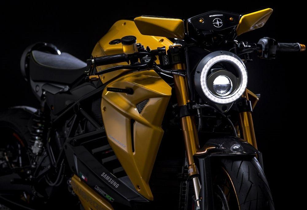 Электроцикл Energica E-Bolide