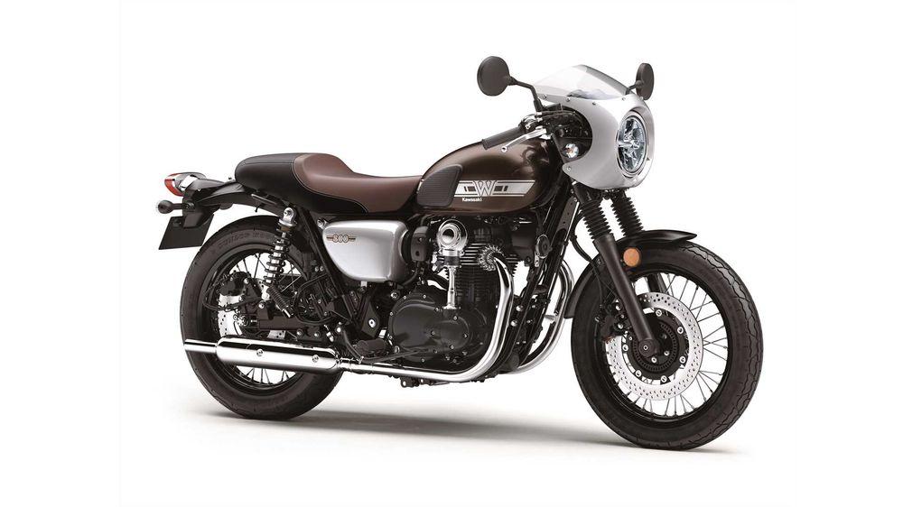 Заводской кафе рейсер Kawasaki W800 Cafe