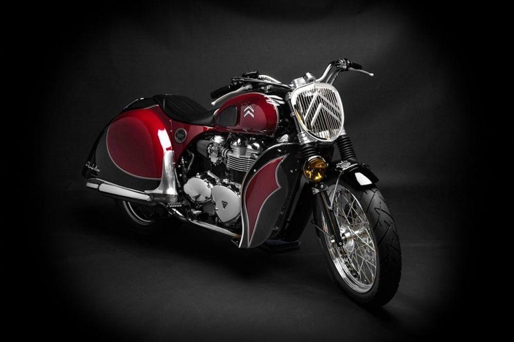 South Garage: кастом Triumph Bonneville Citron Tribute