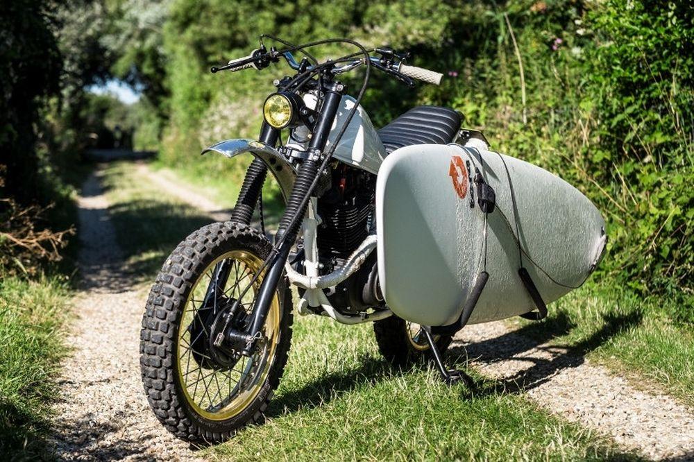 RH Motorcycles: кастом Suzuki DR500 Surf Tracker