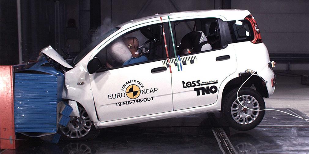 Безопасность хэтчбека Fiat Panda была оценена в ноль баллов