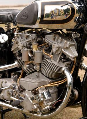 1935 AJS V4 Replica