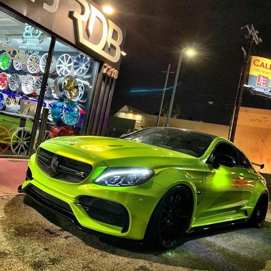 Спорткар Mercedes C63 Coupe получил агрессивный апдейт