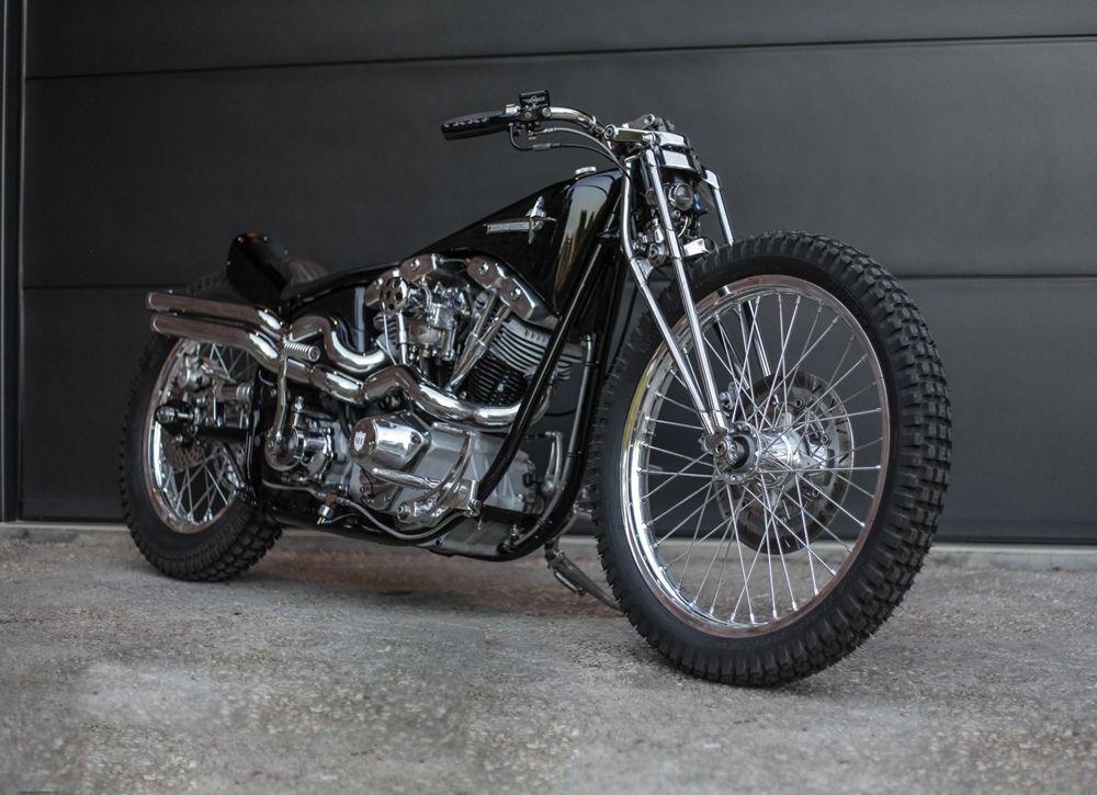 Shiny Hammer: чоппер H-D FLH Shovelhead