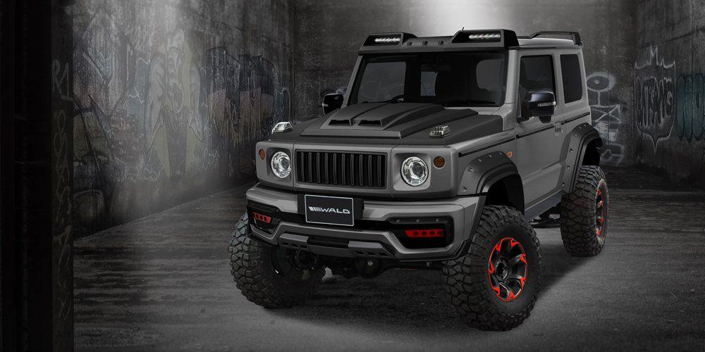 Японцы превратили Suzuki Jimny в брутальный внедорожник