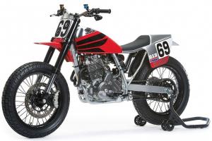Analog Motorcycles: флэт-трекер Honda XR650L Nicky Hayden Tribute