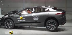 Электрический кроссовер Jaguar I-PACE получил пять звезд в рейтинге Euro NCAP