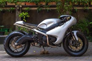 AMS Garage: кафе рейсер Kawasaki ZZR600 Badak Agung