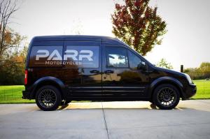 2012 Ford Transit Connect Moto Van by PARR Motorcycles