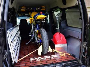 2012 Ford Transit Connect Moto Van by PARR Motorcycles