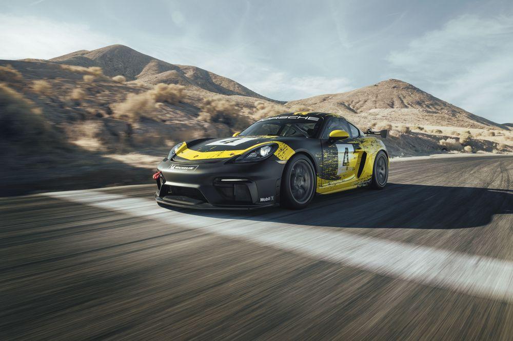 Porsche представил спорткар 718 Cayman нового поколения с природным волокном