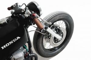 Megerle Metalworks: кафе рейсер Honda CB750 K2