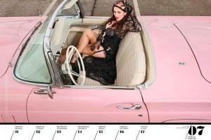 Календарь Girls & Legendary US-Cars 2019 года