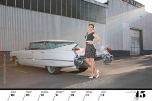Календарь Girls & Legendary US-Cars 2019 года