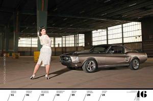 Календарь Girls & Legendary US-Cars 2019 года